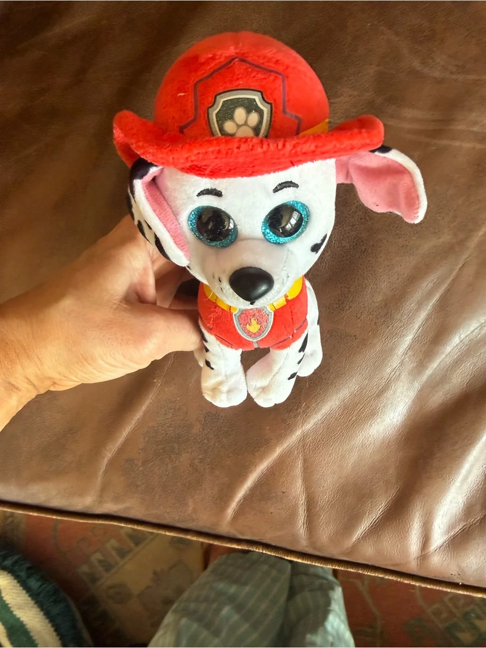 Paw Patrol Marshall Plush Toy - Red, White, Black
